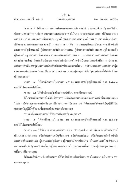 ชุมนุมสหกรณ์การเกษตรแห่งประเทศไทย จำกัด (สำนักงานใหญ่)