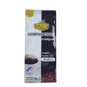 กาแฟโรบัสต้า พร้อมบดสำหรับใส่เครื่อง