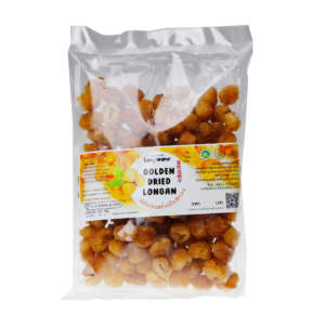 Golden Dried Longan เนื้อลำไยอบแห้งสีทอง เกรด AAA
